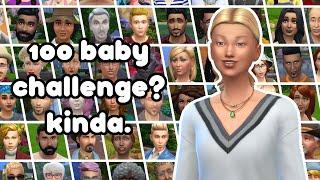 I'm having babies with every single Pre-made Sim in The Sims 4