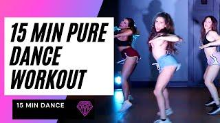 15 Min Pure Dance Fitness Workout! - #FINDYOURFIERCE with Monica Gold