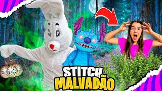 O STITCH VIROU MALVADÃO E ME MORDEU POR CULPA DO COELHO MALVADÃO ! MARCELA JARDIM