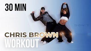 CHRIS BROWN WORKOUT |  CARDIO WORKOUT | 30 MINUTES | BURN UP TO 500 CALORIES