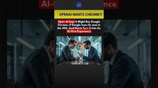  OpenAI Might Buy Google Chrome?! | AI-First Browser Coming Soon? #shorts