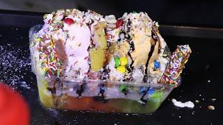 BEST GOLA GANDA | Icecream Gola Ganda  Hussainabad Street Food - Karachi Street Food - Shaved Ice