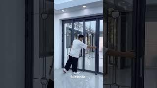 Mirror sliding door for the home decor.