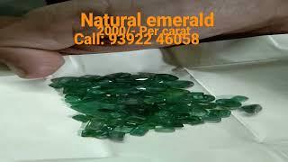 #natural #emerald #contact :9392246058 per carat 2000/- limited stock