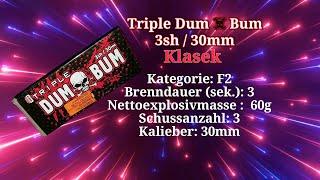 Klasek - Triple DumBum 3sh / 30mm | Kat. F2
