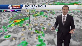 More rain chances this holiday weekend