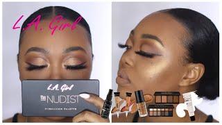 FULL FACE OF L.A. GIRL COSMETICS - AFFORDABLE MAKEUP TUTORIAL | Kelly LaBelle