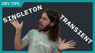 Singleton vs Transient - What's the Difference in .NET Dependency Injection?