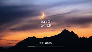  쏠 SOLE 노래 모음 1시간 레전드 음색깡패 고음질 ｜Playlist