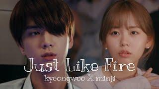 [FMV] | • Love revolution • |   Lee kyungwoo X Yang minji | Just Like fire