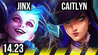 JINX & Shaco vs CAITLYN & Blitzcrank (ADC) | KR Diamond | 14.23