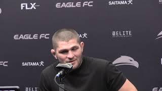 Khabib Nurmagomedov 'I'm not here to fight with UFC,Bellator',Dana White Is like my uncle' Eagle FC