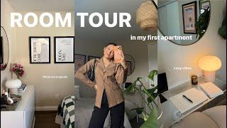 PINTEREST INSPIRED ROOM TOUR 2024 in my first apartment ⭐️
