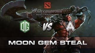 Dota 2 Moon Gem Steal - OG vs Alliance - TI6