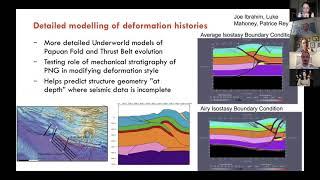 Basin Genesis Hub Showcase 2021 - PNG Stream Summary by Sabin Zahirovic