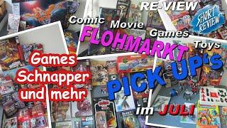 Games Schnapper und mehr ... meine FLOHMARKT PICK UP's Juli 2024 #games #movie #flohmarkt #toys