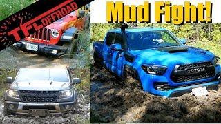 Muddy Mayhem: Colorado vs Gladiator vs Tacoma - Which is the Best Off-Road Midsize Pickup?