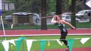 Sophia Wagner Colorado State Heptathlon Javelin Throw 2011 MWC Champs May 12, 2011