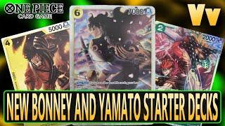 One Piece TCG: ST-24 Green Jewelry Bonney and ST-28 Green/Yellow Yamato Starter Deck Review