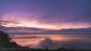 Sunrise Fog Dance: Pacific Northwest Beauty (4K Time Lapse)