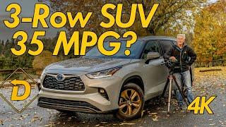 Does The Toyota Highlander Hybrid AWD Really Get 35 MPG?