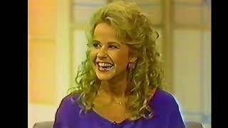 LINDA BLAIR irritates host with her "little girl" giggling