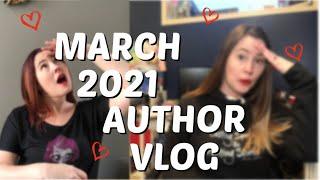 MARCH 2021 VLOG: Unboxings, Surprise Projects, and Getting Ready For a Book Release