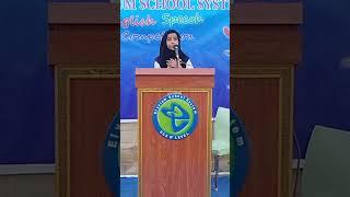 English Speeches Competition - Glimpse of Event