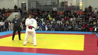 Лузин Андрей - Галиев Алексей. Кубок России 2015 по киокушинкай