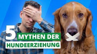 5 MYTHEN der Hundeerziehung – Erziehst du so deinen Hund?