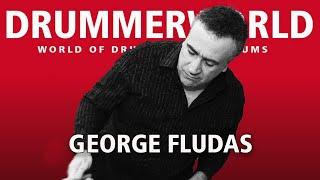 George Fludas: COOL DRUM SOLO with Benny Green - 1996 #georgefludas  #bennygreen #drummerworld