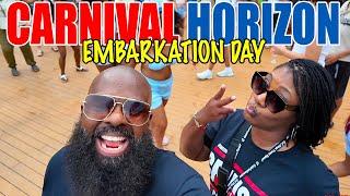 Carnival Horizon 2024: Embarkation Day