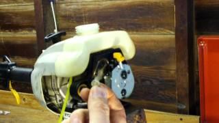 ryobi weed wacker repair, string trimmer, wont start SIMPLE FIX