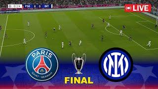LIVE : PSG vs Inter Milan Final UEFA Champions League 2025 | Full Match UCL | Pes21