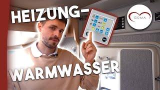  ALDE Warmwasserheizung | Funktion und Bedienung erklärt! | Motorwärmetauscher und mehr | GÜMA TV