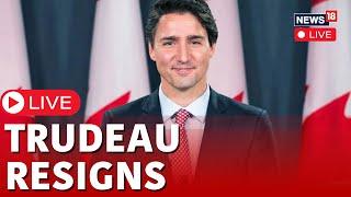 Trudeau LIVE | Justin Trudeau Announces Resignation As Canadian Prime Minister | English News | N18G