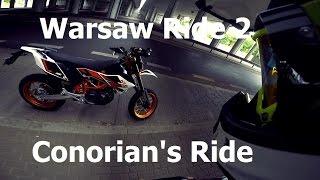 KTM 690 SMC R 2016 Warsaw Ride Compilation | Conorian's Ride