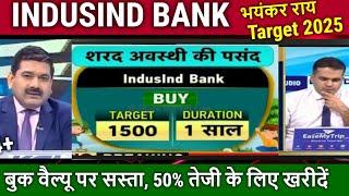 INDUSIND BANK share future prediction,buy or not?Analysis/indusind bank share news today,Target 2025