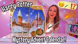 UNBOXING A *GOLDEN* MYSTERY HARRY POTTER ADVENT CALENDAR 2024!🪄⁉️(24 MYSTERY BOXES & REAL MAGIC?!)