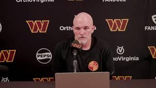 HC Dan Quinn Speaks to the Media | Washington Commanders