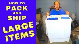 How To PACK and SHIP LARGE ITEMS Resize a Box for Shipping