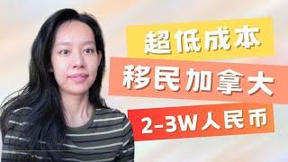 不用留学超低成本移民加拿大｜联邦ee法语定向通道