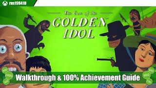 The Case Of The Golden Idol - Walkthrough & 100% Achievement Guide "Easy and Fast Method" rus199410