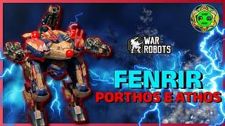  FENRIR BATENDO DE FRENTE CONTRAS OS  METAS COM PORTHOS E ATHOS!  #warrobots