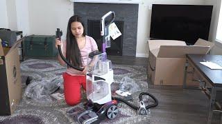 Unboxing: Hoover SmartWash Automatic Carpet Cleaner With Spot Chaser Stain Remover Wand