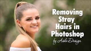 Quickly Remove Stray Hairs in Photoshop