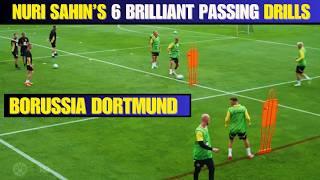 Nuri Şahin’s 6 Brilliant Passing Drills / Borussia Dortmund