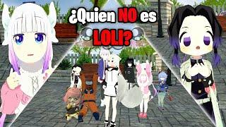 7 LOLIS VS 1 LOLI FALSA en REALIDAD VIRTUAL | VrChat