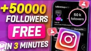 ️FREE INSTAGRAM FOLLOWERS 2024-Get+50000 Followers On Instagram For Free ! Malayalam !!!!!