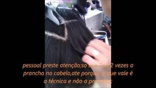 CABELO CRESPO, como escovar, sem escova;